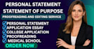 expertly edit your 2027 eras application, residency personal statement and CV