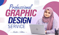 do professonal custom graphic design and redesign