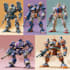 create custom mecha robot art