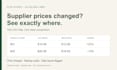 compare supplier CSV price lists and flag changes and data issues