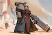 design a warhammer 40k art