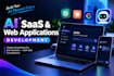 develop ai saas, ai bots, ai websites and ai apps
