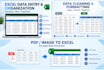 organize data in excel databases