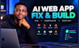 fix lovable ai, bolt new, base44, supabase, saas mvp, claude code,build replit