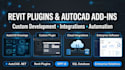 develop revit plugin, autocad addin, bim automation tools and revit api solution