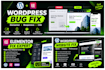 fix wordpress and elementor bugs and issues