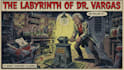 create vintage horror comic book illustration