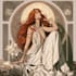 do illustrations in art nouveau style
