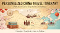 create a personalized china travel itinerary