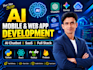 do ai mobile app development, ai chatbot and ai web app