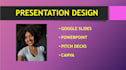 create an urgent powerpoint design, business presentation slides, google slides