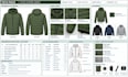 create puffer jacket tech pack, varsity jacket, bomber, moto jacket for you