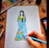 draw professional fashion illustration sketches
