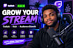 twitch channel for twitch channel promotion get live viewers