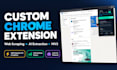 custom chrome extension manifest v3