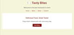 build a responsive HTML and CSS website