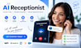 create an ai receptionist to handle calls and book appointments
