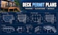 draw deck permit plans, framing plans and construction drawings