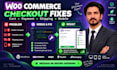 fix and customize woocommerce checkout cart and payment issues