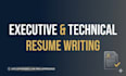 write an executive resume, tech CV, and cover letter