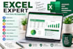 do excel data entry, formulas, charts and data analysis