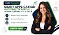 research grant application ghostwrite proposal design funding pitch deck