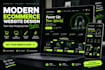 design and develop a modern animated ecommerce website