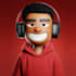 create a cute 3d cartoon character, mascot and character design in blender
