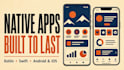 develop a native android and ios app with kotlin and swift