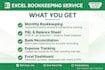 do bookkeeping in excel for small business