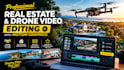 do real estate and drone video editing with motion graphics