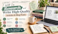 write well researched psychology and mental health articles