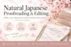 proofread and edit your ai translated japanese