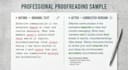 proofread and edit your english