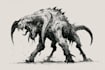 make a sketch of your creature character