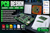 design pcb schematic, pcb layout, gerber and bom files