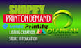 setup shopify print on demand, printify, gelato, printful integration, shopify