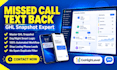 setup gohighlevel missed call text back snapshot crm workflows sms automation