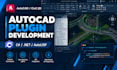 develop custom autocad, civil 3d and revit plugins