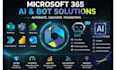 develop microsoft power apps, automate, pages, power bi, dataverse, sharepoint