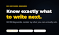 do keyword research, long tail, bilingual and competitor analysis