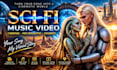 do 3d music video, sci fi, post apocalyptic, phonk, cyberpunk techno video game