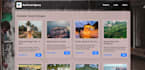 create a professional tourism agency website