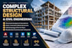 do complex structure design and civil engineering solutions