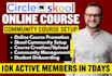 skool online community promotion, skool community setup, skool course creation
