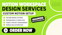 create a custom notion workspace, template, or dashboard, notion automation
