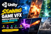 create stunning unity game vfx, particle effects and visual effects