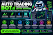 develop an auto trade stock trading bot, robinhood bot, polymarket bot, 3commas