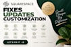 fix, customize and update your squarespace website