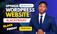 speed optimize your wordpress website for black friday and christmas sale